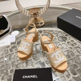 ★超人気 シャネル 激安通販 定番のウェッジソールサンダル