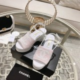超奇跡の入荷☆ シャネル 激安通販 定番坂と厚底スリッパ