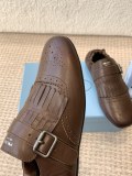 日本未入荷 プラダ コピーおすすめ のショーモデルレトロなフリンジ半スリッパの単靴