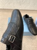 新作 プラダ コピー のショーモデルレトロなフリンジ半スリッパの単靴