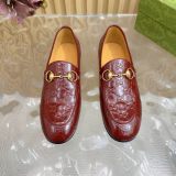 超奇跡の入荷☆ グッチ 激安偽物 マルチファセットクリスタルドリル楽福靴/セミトレーラ
