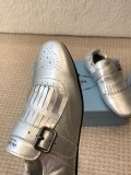 追跡付 プラダ 激安通販 のショーモデルレトロなフリンジ半スリッパの単靴