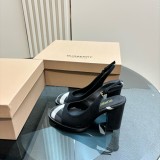 大人気 バーバリー 偽物通販 2025春夏最新ヴィンテージエレガントで知的なスタイルのハイヒール