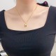 【限定】 シャネル スーパーコピー Chanelの厚金白黒両面ネックレス