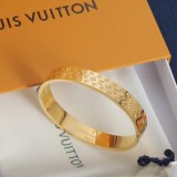 大人気 ルイヴィトン コピー LVニュートラル彫刻アルファベットブレスレット