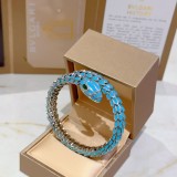 日本未入荷 ブルガリ 激安通販 のブレスレットSerpenti Viperシリーズ間の蛇骨ブレスレット