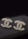 大人気 シャネル スーパーコピー Chanel のホワイトサイドスパンコール丸ドリルダブルcピアス