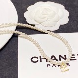 追跡付 シャネル コピーおすすめ ChanelのダブルCパールハート ネックレス