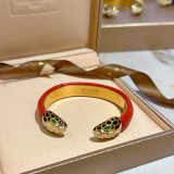 入手困難ブルガリ 激安通販 のブレスレットSerpenti Viperシリーズの蛇の頭ブレスレット