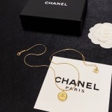 使い勝手良し シャネル 激安通販 ダブルCアルファベットの最新ファッション金豆ペンダント2種類の着用効果ネックレス