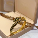 【話題商品！】ブルガリ コピー のブレスレットSerpenti Viperシリーズ間の蛇骨ブレスレット