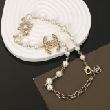 【限定】シャネル 激安偽物 ChanelのダブルCパールネックレス
