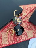 追跡付 シャネル 激安通販 Chanelの落書き迷彩ハートのイヤリング