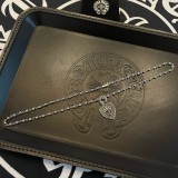 日本未入荷 クロムハーツ 偽物通販 古典的なレトロなクロスボールのネックレス
