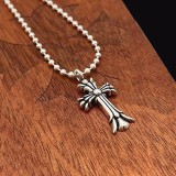 稀少 クロムハーツ  スーパーコピー の二重十字架定番ペンダントネックレス