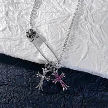 稀少 クロムハーツ 激安通販 クロスピンネックレス