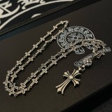 追跡付 クロムハーツ コピー 十字架ネックレス