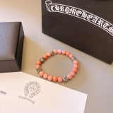 超奇跡の入荷☆ クロムハーツ 激安通販 カップルハンドストリングクロロハート天然ビーズシルバービーズストリングブレスレット