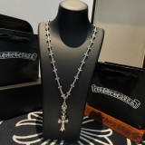 追跡付 クロムハーツ コピー 十字架ネックレス