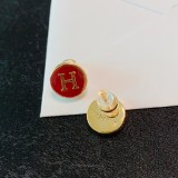 高品質 エルメス 偽物通販 のアルファベット赤ピアス