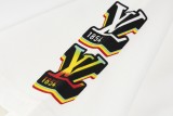 高品質 ルイヴィトン 激安通販 LVバンドミュージシャンスプレープリント半袖Tシャツ