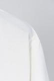 ★超人気 ルイヴィトン スーパーコピー LVビーズ刺繍アルファベット半袖Tシャツ