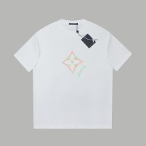 一目惚れ♪  ルイヴィトン スーパーコピー 25 SS春先の新作LVビーズ刺繍半袖