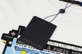 高品質 ルイヴィトン 激安通販 LVバンドミュージシャンスプレープリント半袖Tシャツ