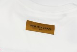 高品質 ルイヴィトン 激安通販 LVバンドミュージシャンスプレープリント半袖Tシャツ