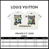 高品質 ルイヴィトン 激安通販 LVバンドミュージシャンスプレープリント半袖Tシャツ