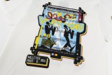 高品質 ルイヴィトン 激安通販 LVバンドミュージシャンスプレープリント半袖Tシャツ
