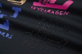 使い勝手良し ルイヴィトン コピー のLVアルファベットプリントドリル半袖