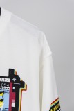 大人気 ルイヴィトン n級品 LVバンドミュージシャンスプレープリント半袖Tシャツ