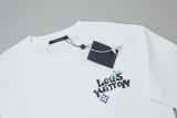 日本未入荷 ルイヴィトン スーパーコピー  LV25 SS春先新落書き手描きロゴロゴロゴ半袖
