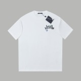 日本未入荷 ルイヴィトン スーパーコピー  LV25 SS春先新落書き手描きロゴロゴロゴ半袖