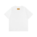★超人気 ルイヴィトン コピー LVカラークレヨンプリント半袖Tシャツ