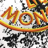 【限定】 モンクレール コピーおすすめ の刺繍ロゴラウンドネック半袖Tシャツ