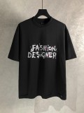 新作 バレンシアガ スーパーコピー 英字柄半袖Tシャツ