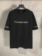 【話題商品！】バレンシアガ 激安通販 ロゴアルファベット刺繍ラウンドネック半袖Tシャツ