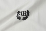 新作 バレンシアガ スーパーコピー 25 SS新型夏服の定番麦の穂のダブルB刺繍のシンプルな半袖Tシャツ