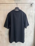 使い勝手良しバレンシアガ 激安偽物 25 SS新型夏服の定番麦の穂のダブルB刺繍のシンプルな半袖Tシャツ