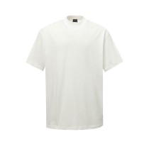 超話題! バレンシアガ 激安通販 赤色テープ割破工芸半袖Tシャツ男女同型ゆとりバージョン