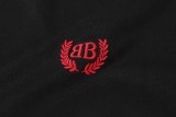 超奇跡の入荷☆ バレンシアガ n級品 25 SS新型夏服の定番麦の穂のダブルB刺繍のシンプルな半袖Tシャツ