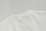 新作 バレンシアガ スーパーコピー 25 SS新型夏服の定番麦の穂のダブルB刺繍のシンプルな半袖Tシャツ