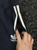 大人気 バレンシアガ n級品 刺繍スリーブ紺ワークパンツ-