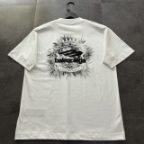 累積売上総額第１位！ バレンシアガ コピーおすすめ ロゴ刺繍入り半袖Tシャツ