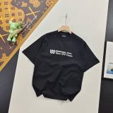 累積売上総額第１位！バレンシアガ スーパーコピー の2025 SS前に麦の穂はさみエンブレム刺繍半袖Tシャツ