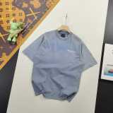 一目惚れ♪ バレンシアガ n級品 の2025 SSコーラウェーブプリント引き裂き洗い水を旧半袖Tシャツ2色