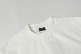 新作 バレンシアガ スーパーコピー 25 SS新型夏服の定番麦の穂のダブルB刺繍のシンプルな半袖Tシャツ