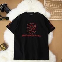 ★超人気 バレンシアガ コピー 刺繍半袖Tシャツ
